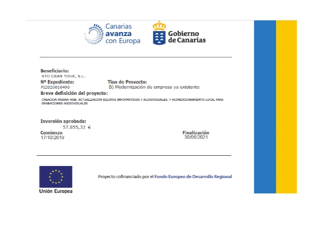Project co-financed by the European Regional Development Fund - Modernization of an existing company